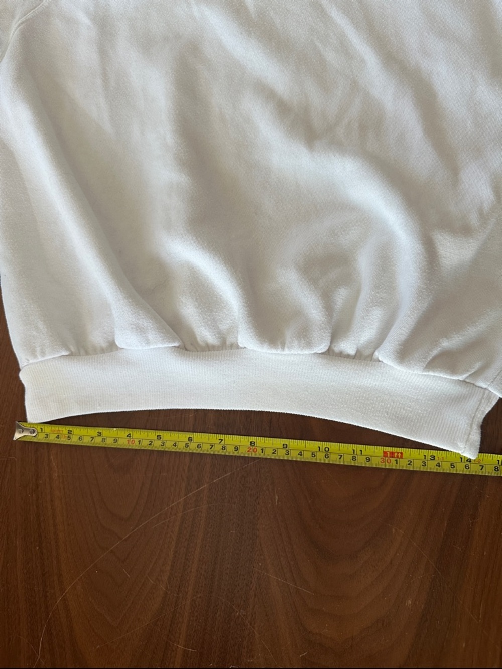 Vintage adidas White Short-Sleeve Henley Sweatshirt - Picture 5 of 6
